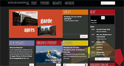 Desktop Screenshot of koelncampus.com