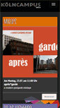Mobile Screenshot of koelncampus.com
